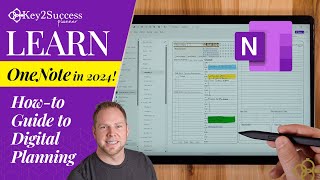 Learn to Use OneNote Digital Planner  Full How To Guide To OneNote [upl. by Tratner]