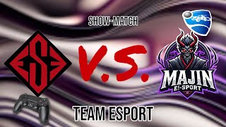 JE CREE MA TEAM E SPORT  SHOWMATCH RL RESUME [upl. by Alister]