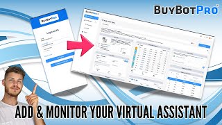 Safely amp Securely Adding Your Amazon Virtual Assistant To BuyBotPro NEW UPDATE [upl. by Sholes]