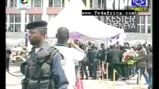 OBSÈQUES KING KESTER EMENEYA A KINSHASA quotSiteyamakasi intro quot [upl. by Clapp]