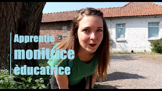 Découvre son métier  Apprentie monitrice éducatrice [upl. by Yesima231]