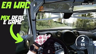 WRC 23 CON UN VERO VOLANTE DA RALLY  POV REAL E SIMUCUBE 2 SPORT [upl. by Mccallion]