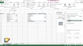 ExcelWorkshop Kassenbuch Tutorial PivotTabelle anlegen video2braincom [upl. by Anoblav]