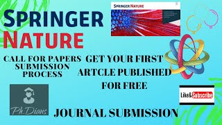 How to Submit research article for SPRINGER NATURE Naturepublishing Springer SNAPPLIED SCIENCES [upl. by Leboff]