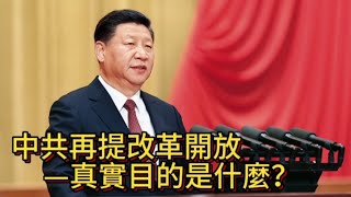 中共再提改革開放的真實目的是什麼politicschina熱門 [upl. by Airotkiv262]