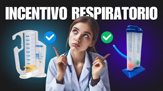 Incentivadores Respiratorios Diferencias entre Flujo y Volumen terapiarespiratoria rehabilitación [upl. by Nytnerb]