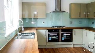 quotSoft Fauna 5quot Coloured Kitchen Glass Splashback by Creoglass Design 01923 947 454 [upl. by Airotnes]