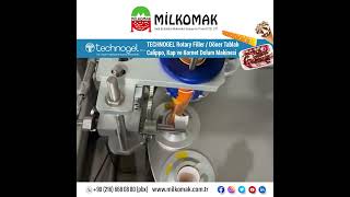 TECHNOGEL Rotary Filler  Döner Tablalı Kap Calippo ve Kornet Dolum Makinesi [upl. by Luo446]