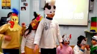 Pollito Pío  Carnaval Infantil CRA quotPeñasquot [upl. by Tobye]