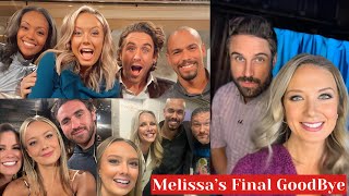 YampR Melissa Ordways Leaving Says Final Goodbye [upl. by Netnilc]