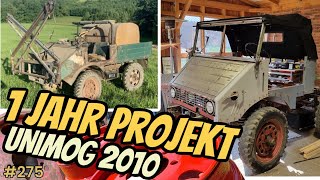 1 Jahr Projekt UNIMOG  Die Abholung bis Heute  Was kostet es bislang  Der NEUBAU  275 [upl. by Hollander671]