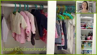 Unser Baby Kleiderschrank  gabelschereblog [upl. by Waldner]