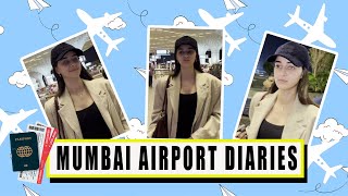 Ananya Pandey Spotted At Airport Departure  ananyapandey [upl. by Aryhs]