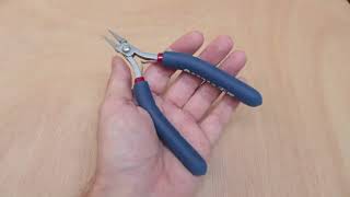 Tronex 744 Pliers Flat Smooth Short Jaws Pliers Demo amp Review in HD [upl. by Odlawso]