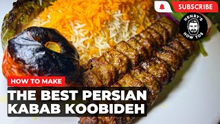 How To Make The Best Persian Kabab Koobideh  Ep 575 [upl. by Nesyla]