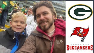 Packers vs Buccaneers Game  Gameday Vlog [upl. by Carolin]