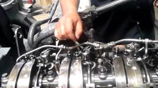 calibracion de las valvulas del iveco stralis 420 motor F3B CURSOR 13VID 20130920 133213 [upl. by Quin]