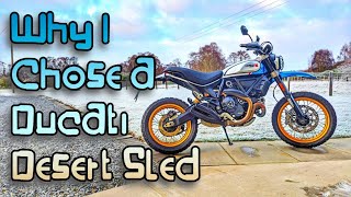 Why I Bought A Ducati Scrambler Desert Sled ducati desertsled ducatiscrambler [upl. by Andrea]