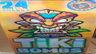 6quot Tiki Bombs firework shell  Great Grizzly [upl. by Xanthus719]