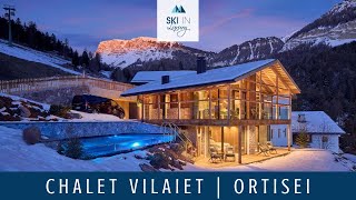 Chalet Vilaiet  Luxury Ski Chalet in Ortisei  Ski In Luxury [upl. by Olimreh]