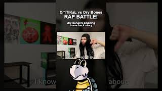 Dry Bones raps back Cr1TiKaL vs Dry Bones  Rap Battle cr1tikal rapbattle drybones [upl. by Schultz495]