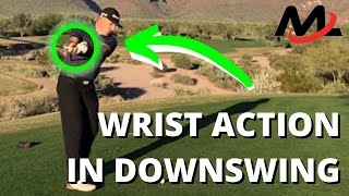 The KEY Wrist Action In The Downswing  How To Transition Correctly [upl. by Aisirtap]