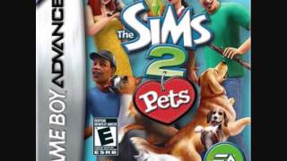 The Sims 2 Pets GBA OST  Pet Cemetery [upl. by Einwat]