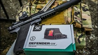 Vortex Optics NEW Defender CCW micro red dot [upl. by Philomena]