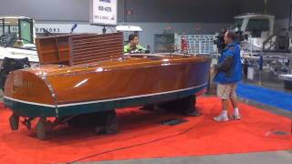 A Day at the Boat Show  Edison  All Electric Runabout [upl. by Noyrb616]