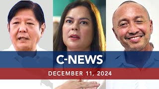 UNTV CNEWS  December 11 2024 [upl. by Ecirtahs278]