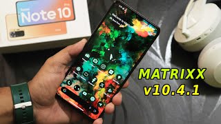 Most Insane CustomROM for Redmi Note 10 Pro Ft Porject Matrixx Update [upl. by Yelnik]