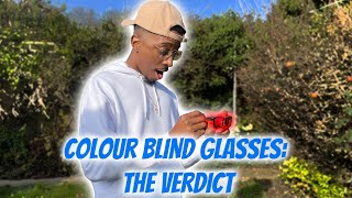 I BOUGHT MY HUSBAND COLOURBLIND GLASSES REACTION [upl. by Ttsepmet]