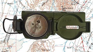 Cammenga compass  how to set magnetic declination [upl. by Baelbeer]