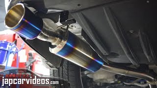 JDM Exhaust Sound Honda Civic EP3 Type R w Fujitsubo Legalis R Exhaust [upl. by Styles]