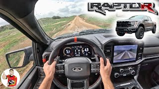 The Ford F150 Raptor R Lets You Choose Monster or Mouse POV Drive Review [upl. by Damalas]