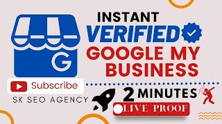 How To google my business instant verification Method 2022 [upl. by Lisabet]