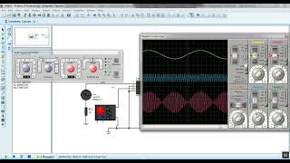 DSBSC AM Generation with AD633 Analog Multiplier IC [upl. by Halima]