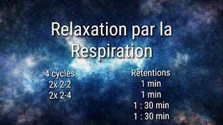 Respiration de relaxation 4 cycles [upl. by Anilet96]