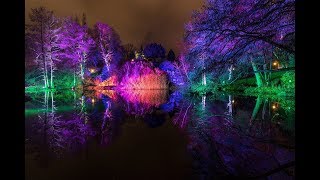 Winterlichter im Palmengarten Frankfurt 2017 2018 [upl. by Ardnac730]