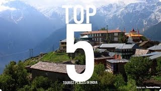 top 5 tourist places in india [upl. by Janie]