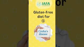 GlutenFree Diet for Crohns Disease shorts [upl. by Tnarb487]