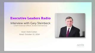 Executive Leadership Radio  Interview with Gary Steinbeck  101514 [upl. by Uahsoj]