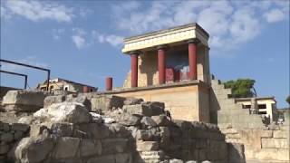 Palacio de Knossos Isla de Creta [upl. by Naveb]