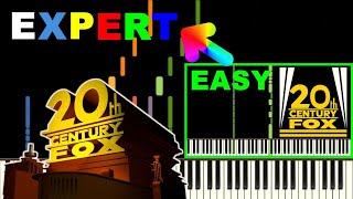 20th Century Fox Intro Piano Tutorial full amp half speed  Piano Shire [upl. by Dilly]