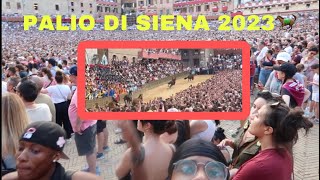 PALIO DI SIENA 2023 BIGGEST HORSE RACE EVERVlog 161 [upl. by Yank]