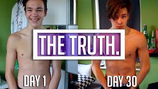 200 PUSH UPS A DAY FOR 30 DAYS CHALLENGE  THE TRUTH [upl. by Opportuna]