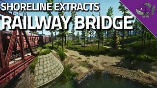 Railway Bridge  Shoreline Extract Guide  Escape From Tarkov [upl. by Ott]