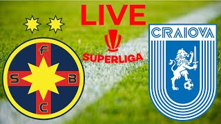 FCSBSteaua  Universitatea Craiova MECI LIVE Superliga [upl. by Kreiker293]