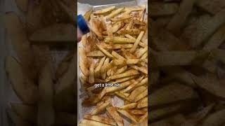 The easiest and best home made fries you’ll ever make fries [upl. by Reggie820]