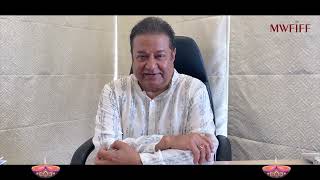 Shri Anup Jalota  Wishing Every One  Happy Diwali MWFIFF 2024 [upl. by Nahshon]